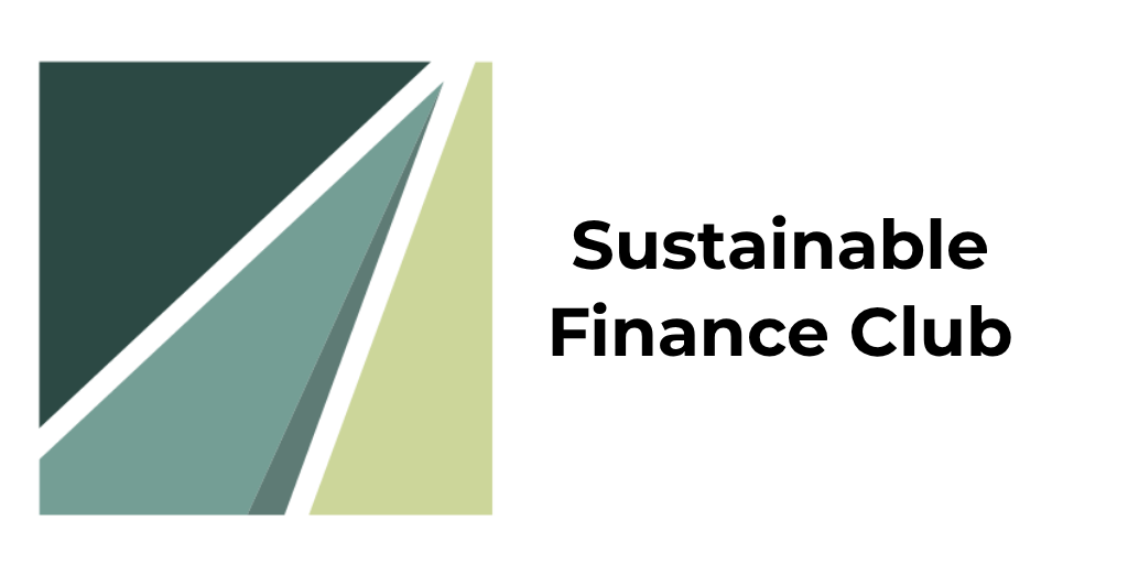 Sustainable Finance Club Logo (black font)